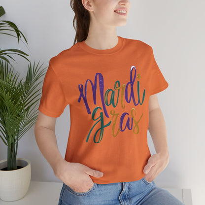 Mardi Gras Design01 Unisex Jersey Short Sleeve Tee