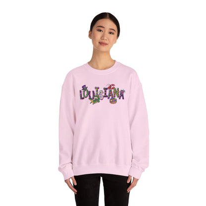 Mardi Gras | Louisiana | Unisex Heavy Blend™ Crewneck Sweatshirt