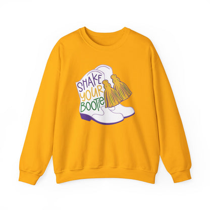 Mardi Gras | Boots | Unisex Heavy Blend™ Crewneck Sweatshirt