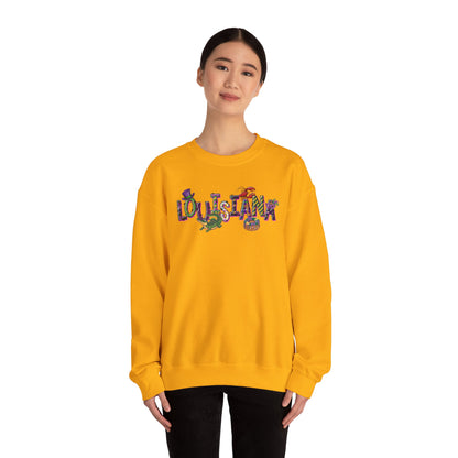 Mardi Gras | Louisiana | Unisex Heavy Blend™ Crewneck Sweatshirt