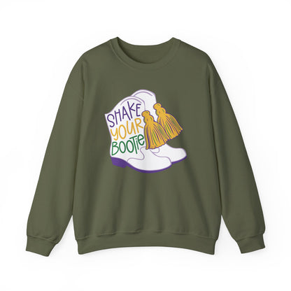 Mardi Gras | Boots | Unisex Heavy Blend™ Crewneck Sweatshirt