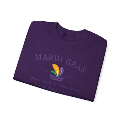 Mardi Gras | Mardi Louisiana| Unisex Heavy Blend™ Crewneck Sweatshirt