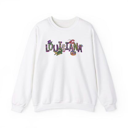 Mardi Gras | Louisiana | Unisex Heavy Blend™ Crewneck Sweatshirt