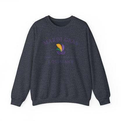 Mardi Gras | Mardi Louisiana| Unisex Heavy Blend™ Crewneck Sweatshirt
