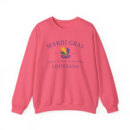 Mardi Gras | Mardi Louisiana| Unisex Heavy Blend™ Crewneck Sweatshirt
