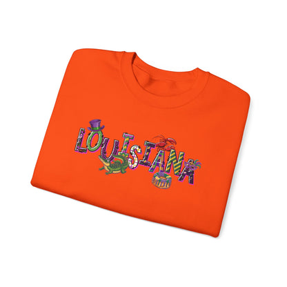 Mardi Gras | Louisiana | Unisex Heavy Blend™ Crewneck Sweatshirt