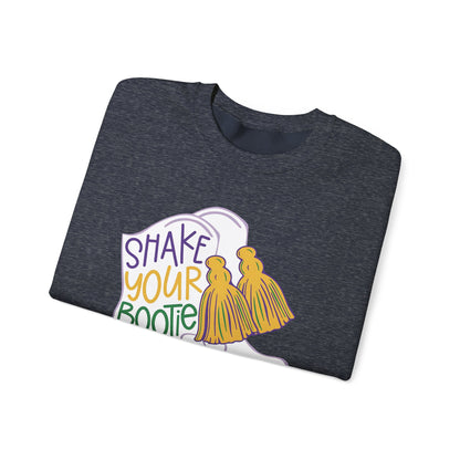 Mardi Gras | Boots | Unisex Heavy Blend™ Crewneck Sweatshirt