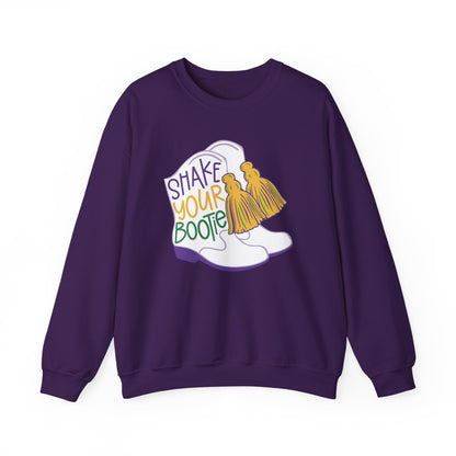 Mardi Gras | Boots | Unisex Heavy Blend™ Crewneck Sweatshirt