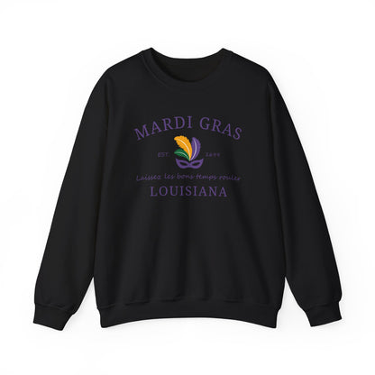 Mardi Gras | Mardi Louisiana| Unisex Heavy Blend™ Crewneck Sweatshirt