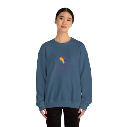 Mardi Gras | Mardi Louisiana| Unisex Heavy Blend™ Crewneck Sweatshirt
