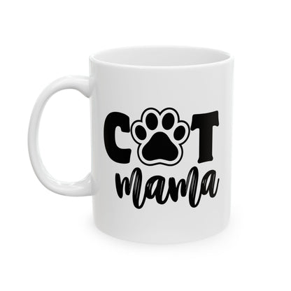 Cat Mama - Ceramic Mug, (11oz, 15oz)