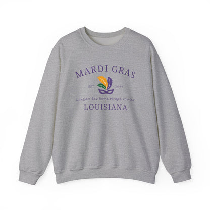 Mardi Gras | Mardi Louisiana| Unisex Heavy Blend™ Crewneck Sweatshirt