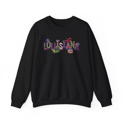 Mardi Gras | Louisiana | Unisex Heavy Blend™ Crewneck Sweatshirt