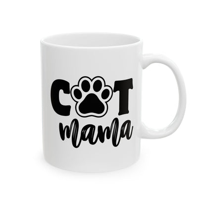 Cat Mama - Ceramic Mug, (11oz, 15oz)