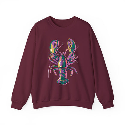 Mardi Gras | Lobster | Unisex Heavy Blend™ Crewneck Sweatshirt