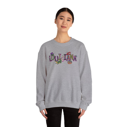 Mardi Gras | Louisiana | Unisex Heavy Blend™ Crewneck Sweatshirt