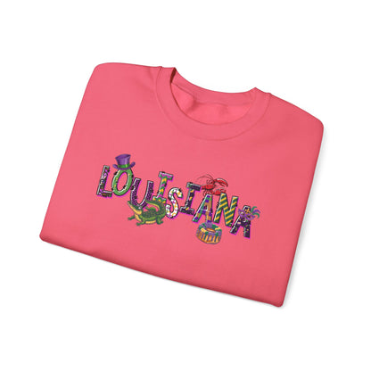 Mardi Gras | Louisiana | Unisex Heavy Blend™ Crewneck Sweatshirt
