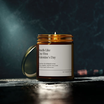 For Love | Valentines Gift For Him | Scented Candles, Coconut Apricot Wax  9oz
