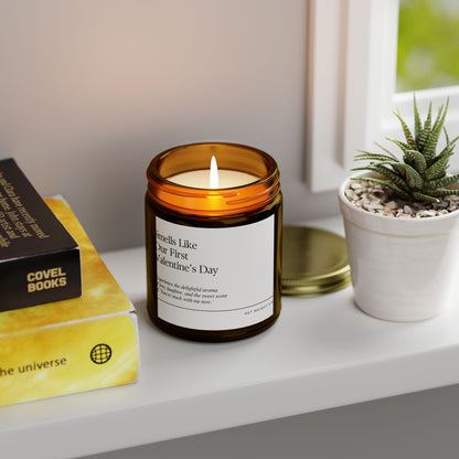 For Love | Valentines Gift For Him | Scented Candles, Coconut Apricot Wax  9oz