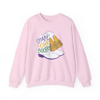 Mardi Gras | Boots | Unisex Heavy Blend™ Crewneck Sweatshirt