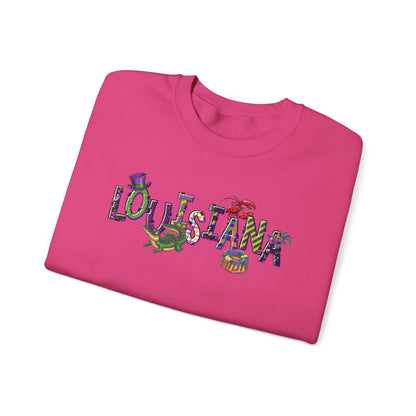 Mardi Gras | Louisiana | Unisex Heavy Blend™ Crewneck Sweatshirt