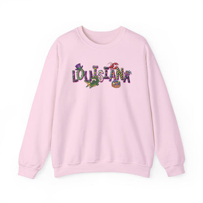 Mardi Gras | Louisiana | Unisex Heavy Blend™ Crewneck Sweatshirt