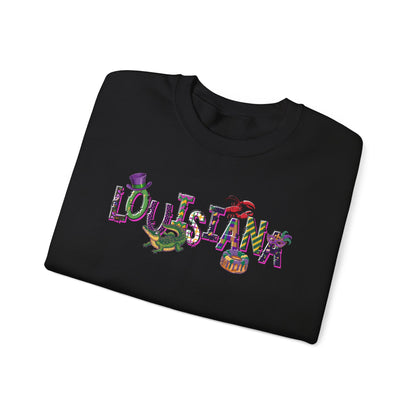 Mardi Gras | Louisiana | Unisex Heavy Blend™ Crewneck Sweatshirt