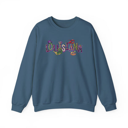 Mardi Gras | Louisiana | Unisex Heavy Blend™ Crewneck Sweatshirt