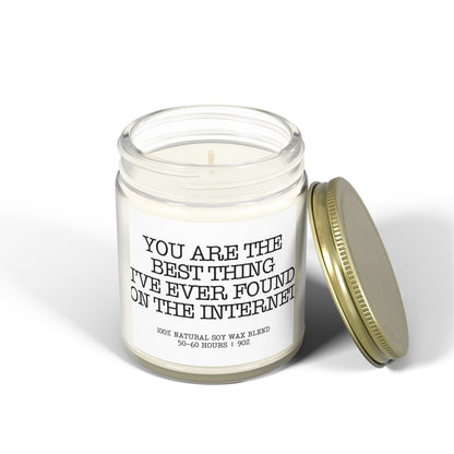For Love | Best Thing On the Internet | Scented Candles, Coconut Apricot Wax  9ozBest Thing On the Internet
