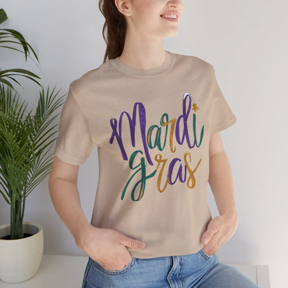Mardi Gras Design01 Unisex Jersey Short Sleeve Tee