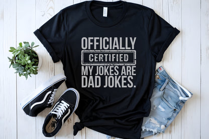 Officially a Dad… and the Jokes Prove It – Comfort Colors Tee for New Dads!