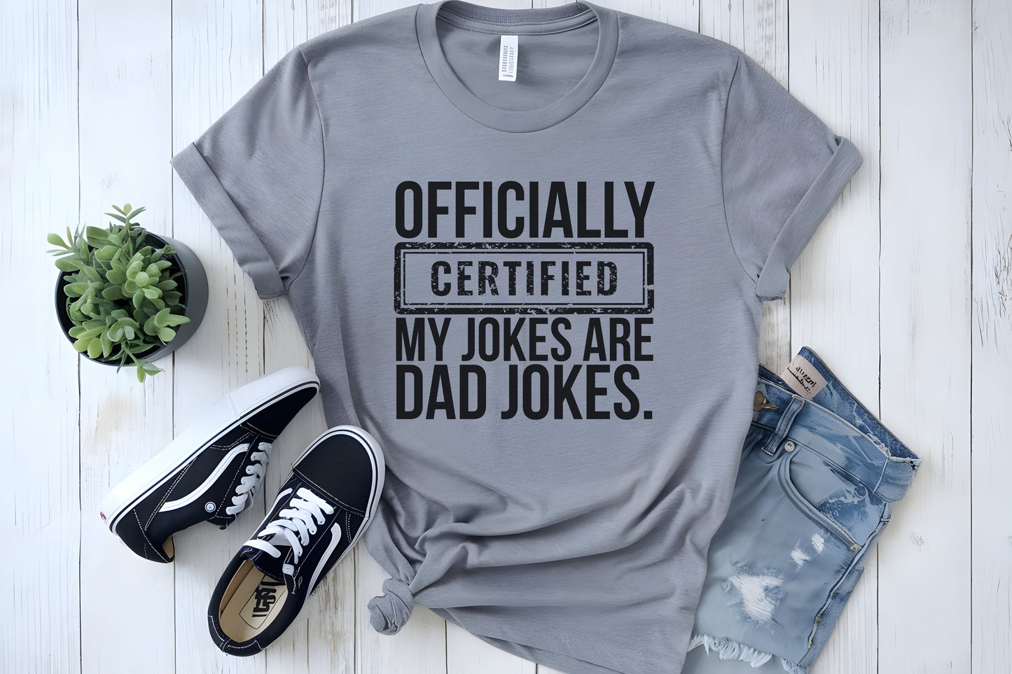 Officially a Dad… and the Jokes Prove It – Comfort Colors Tee for New Dads!