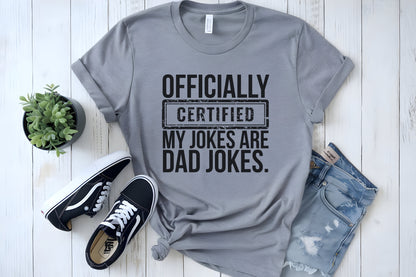 Officially a Dad… and the Jokes Prove It – Comfort Colors Tee for New Dads!