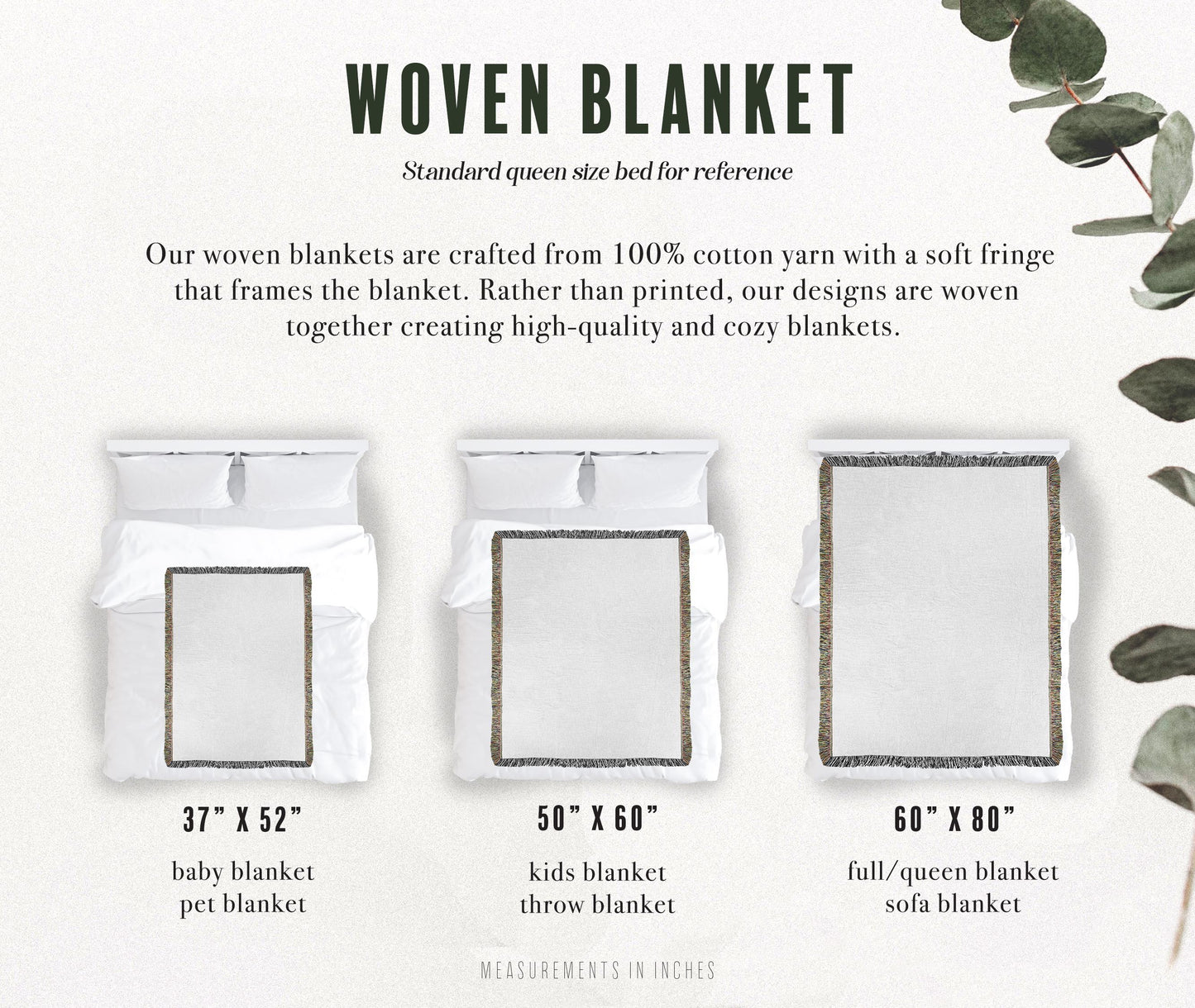 Word Search Woven Blanket — Cozy Puzzle-Themed Throw