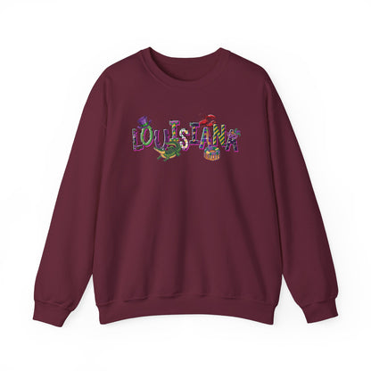 Mardi Gras | Louisiana | Unisex Heavy Blend™ Crewneck Sweatshirt