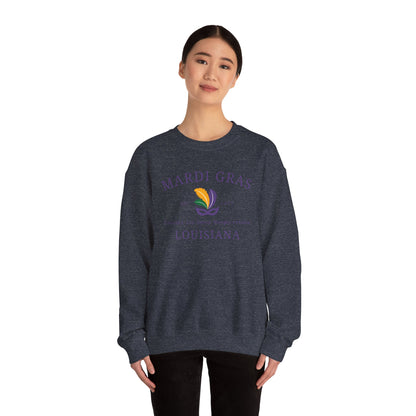 Mardi Gras | Mardi Louisiana| Unisex Heavy Blend™ Crewneck Sweatshirt