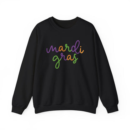 Mardi Gras | Mardi Grass Small | Unisex Heavy Blend™ Crewneck Sweatshirt