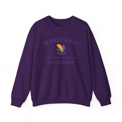 Mardi Gras | Mardi Louisiana| Unisex Heavy Blend™ Crewneck Sweatshirt
