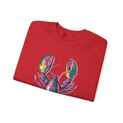 Mardi Gras | Lobster | Unisex Heavy Blend™ Crewneck Sweatshirt