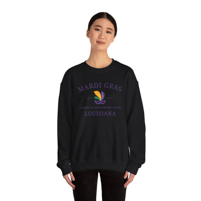 Mardi Gras | Mardi Louisiana| Unisex Heavy Blend™ Crewneck Sweatshirt