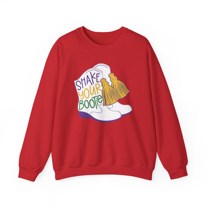 Mardi Gras | Boots | Unisex Heavy Blend™ Crewneck Sweatshirt