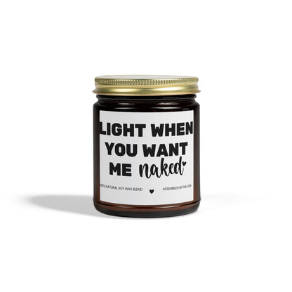 For Love | Light when you | Scented Candles, Coconut Apricot Wax  9oz
