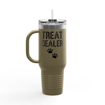 Dog Lover | Treat Dealer | Insulated Travel Mug, 40oz