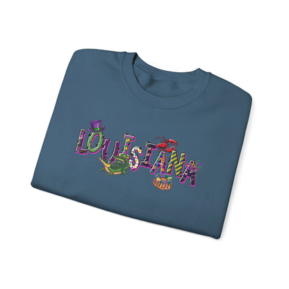 Mardi Gras | Louisiana | Unisex Heavy Blend™ Crewneck Sweatshirt