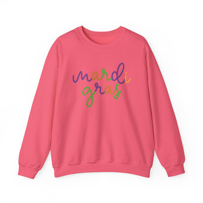 Mardi Gras | Mardi Grass Small | Unisex Heavy Blend™ Crewneck Sweatshirt