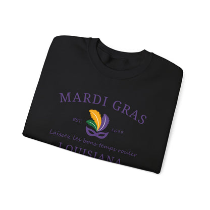 Mardi Gras | Mardi Louisiana| Unisex Heavy Blend™ Crewneck Sweatshirt