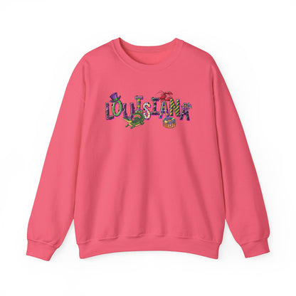 Mardi Gras | Louisiana | Unisex Heavy Blend™ Crewneck Sweatshirt