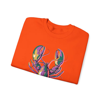Mardi Gras | Lobster | Unisex Heavy Blend™ Crewneck Sweatshirt