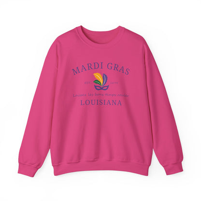 Mardi Gras | Mardi Louisiana| Unisex Heavy Blend™ Crewneck Sweatshirt