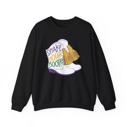 Mardi Gras | Boots | Unisex Heavy Blend™ Crewneck Sweatshirt